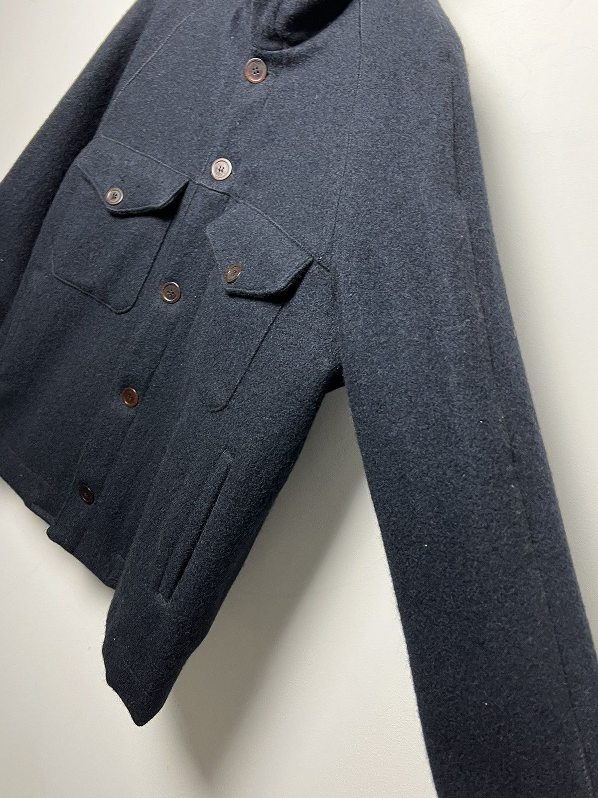 Massimo Osti massimo osti 90s y2k wool jacket stone island like Size US L / EU 52-54 / 3 - 5 Thumbnail