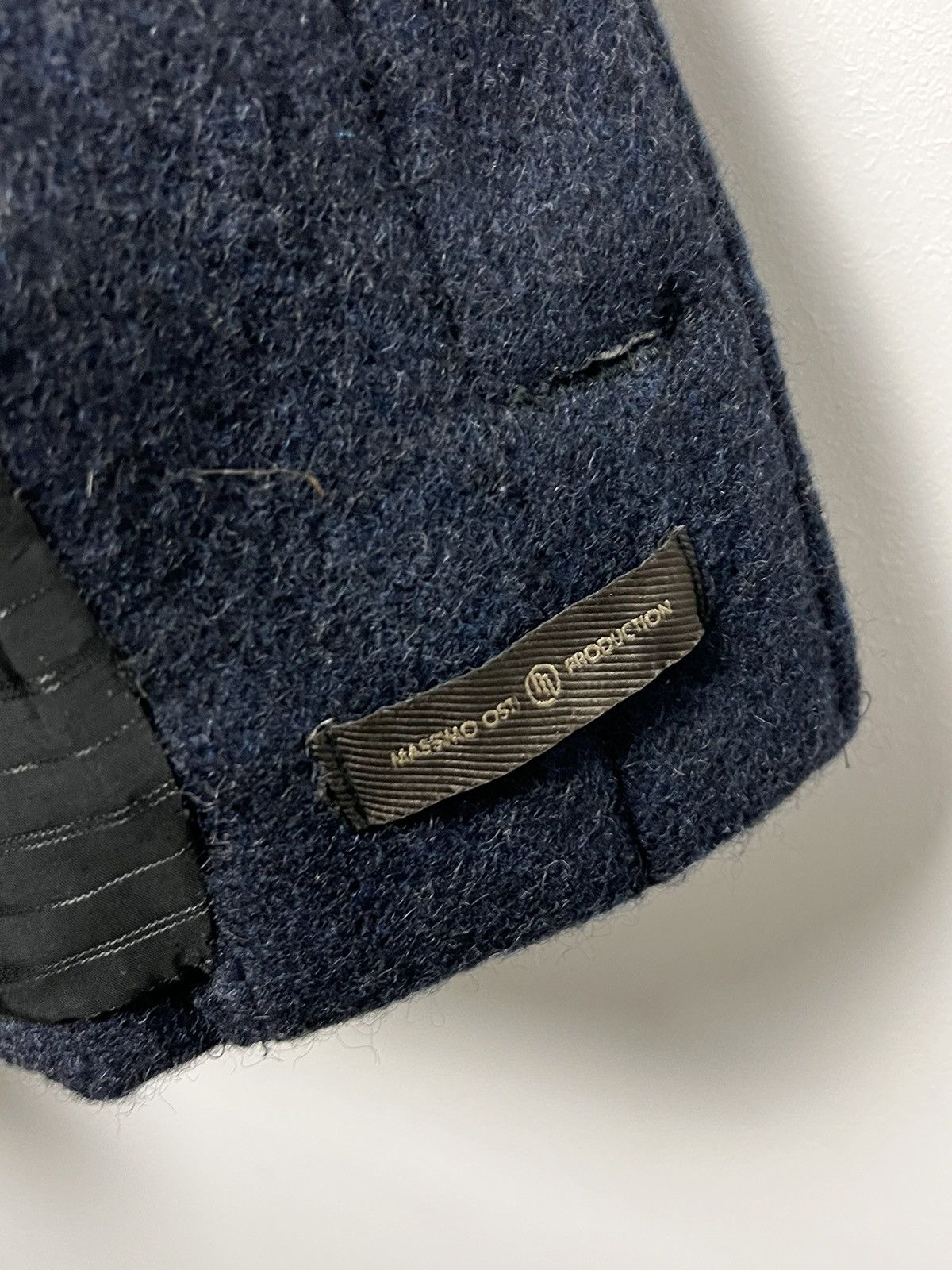 Massimo Osti massimo osti 90s y2k wool jacket stone island like Size US L / EU 52-54 / 3 - 13 Thumbnail