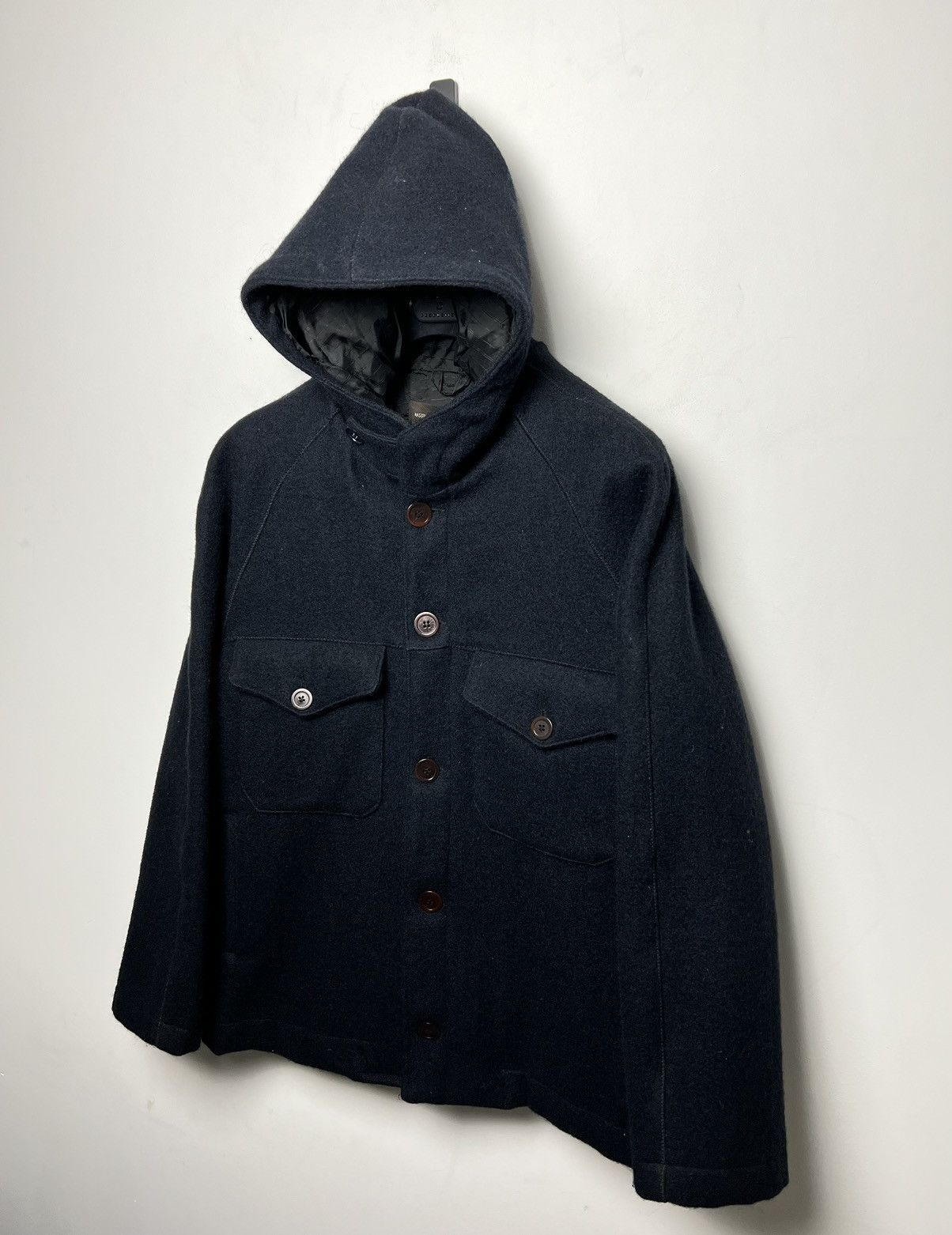 Massimo Osti massimo osti 90s y2k wool jacket stone island like Size US L / EU 52-54 / 3 - 3 Thumbnail