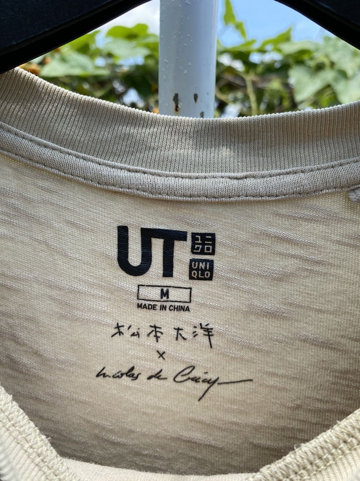Japanese Brand TAIYO MATSUMOTO NICOLA DE CRECY T-SHIRT Size US M / EU 48-50 / 2 - 2 Thumbnail