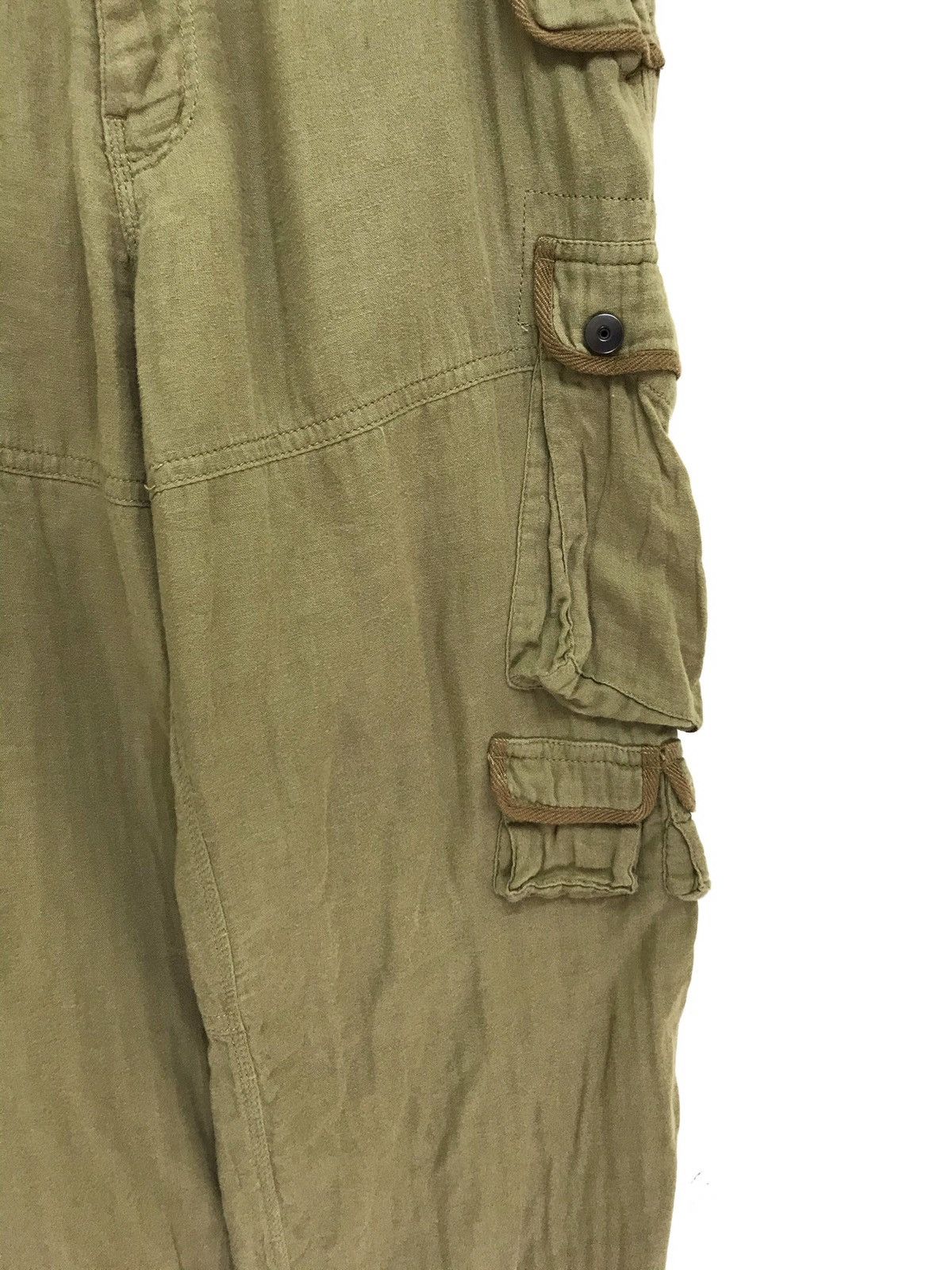 Japanese Brand PPFM Multi Pockets Cargo Pant Thin Baggy Balloon Size US 31 - 5 Thumbnail