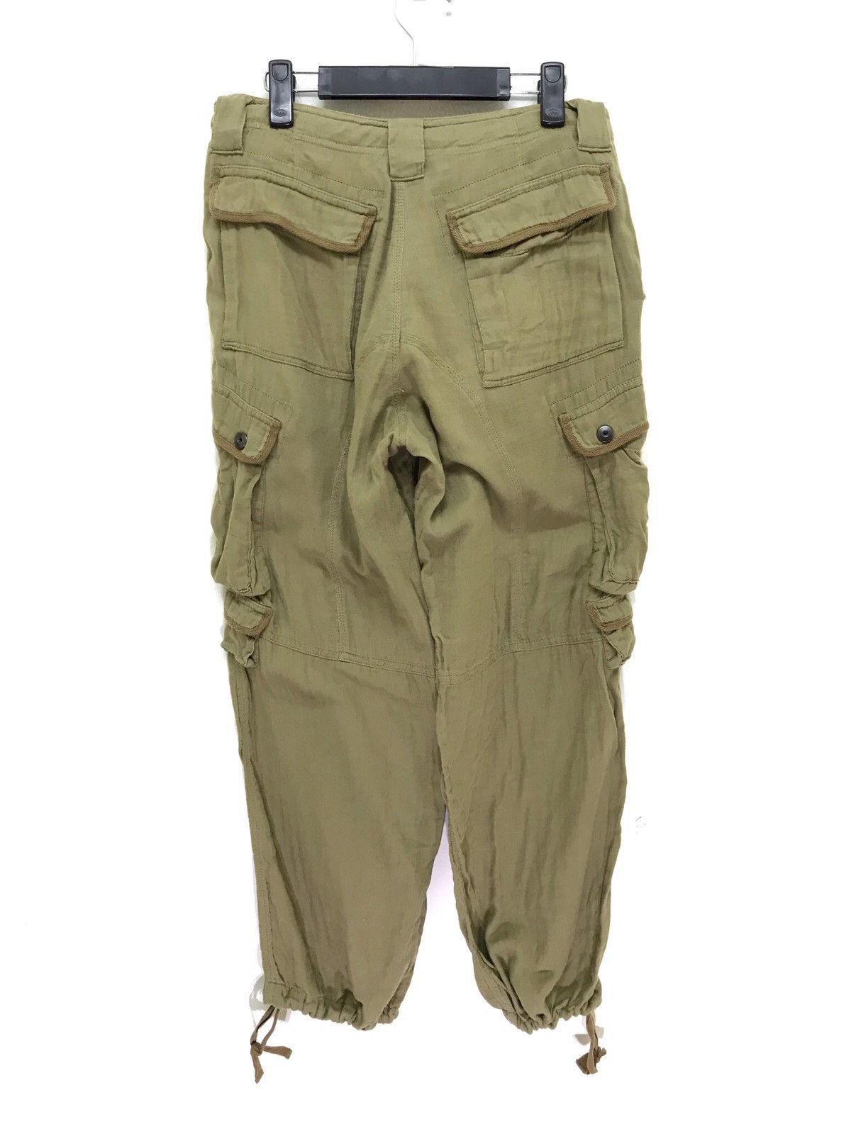 Japanese Brand PPFM Multi Pockets Cargo Pant Thin Baggy Balloon Size US 31 - 7 Thumbnail
