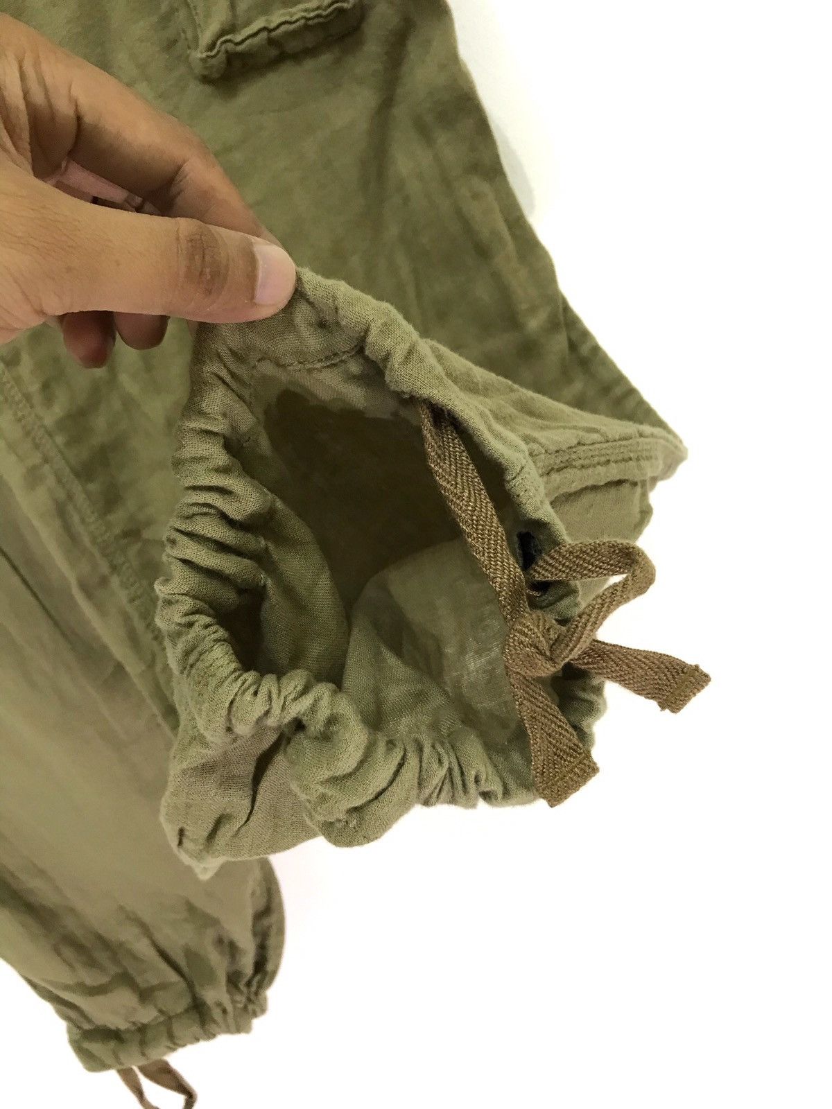 Japanese Brand PPFM Multi Pockets Cargo Pant Thin Baggy Balloon Size US 31 - 4 Thumbnail