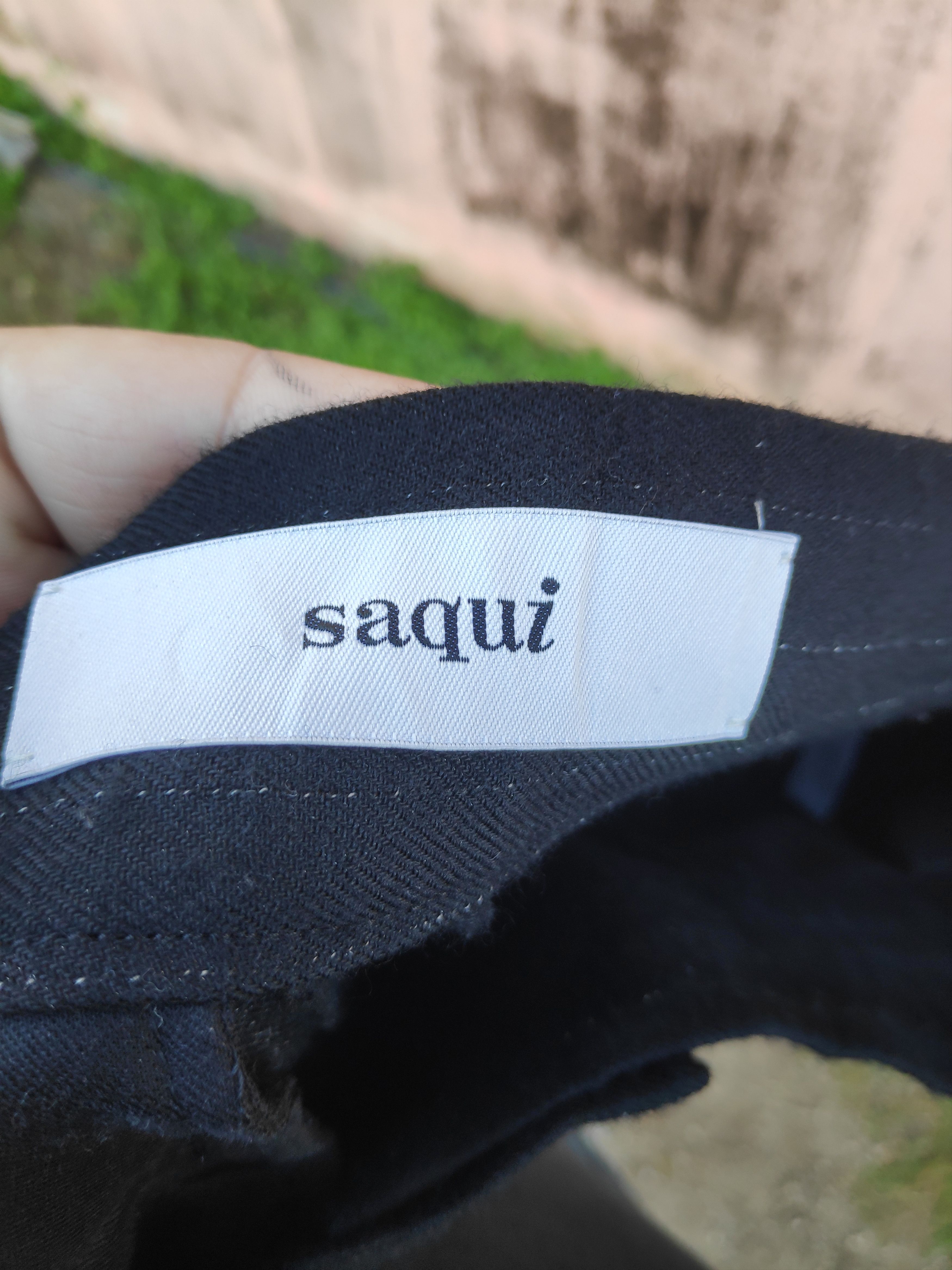 Other 🔥Offer🔥 Japanese Designer Saqui Archive Wool Pants Size 27" / US 4 / IT 40 - 4 Thumbnail