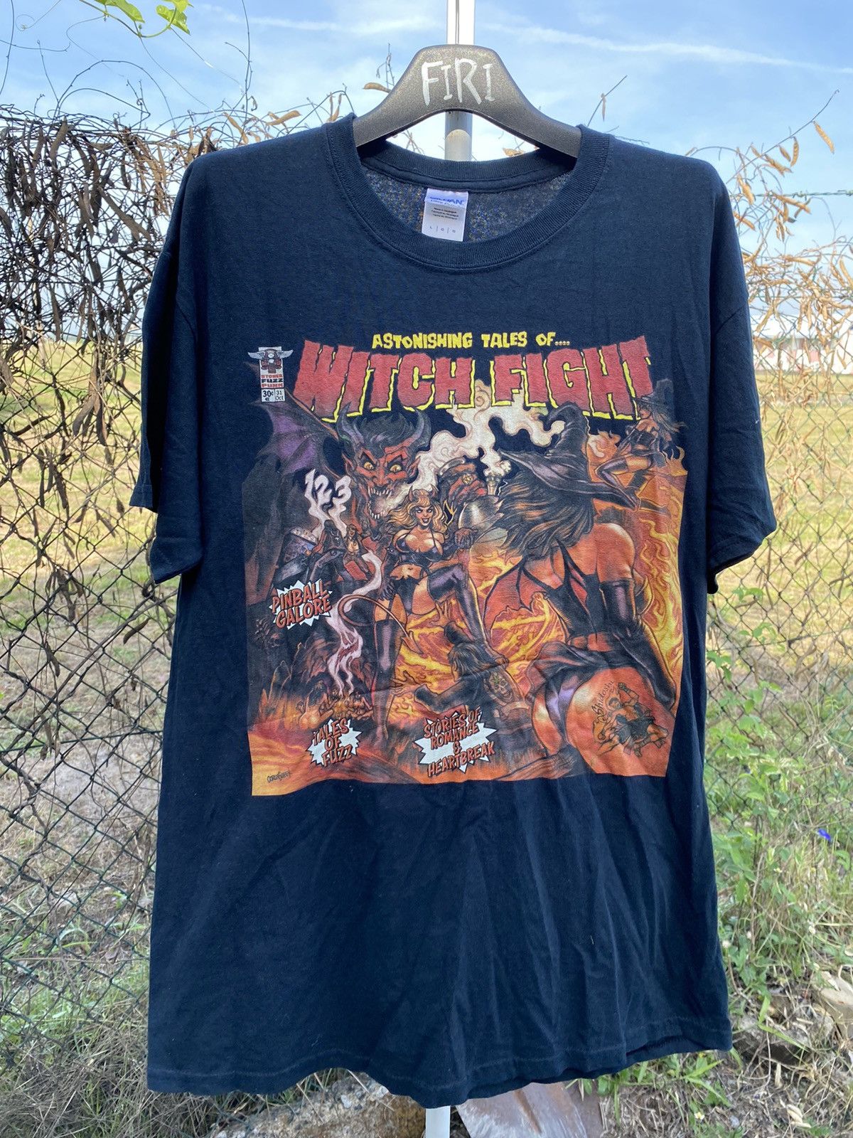 Band Tees × Vintage Astonishing Tales of WITCH FIGHT Limited Edition Tee Size US L / EU 52-54 / 3 - 1 Thumbnail