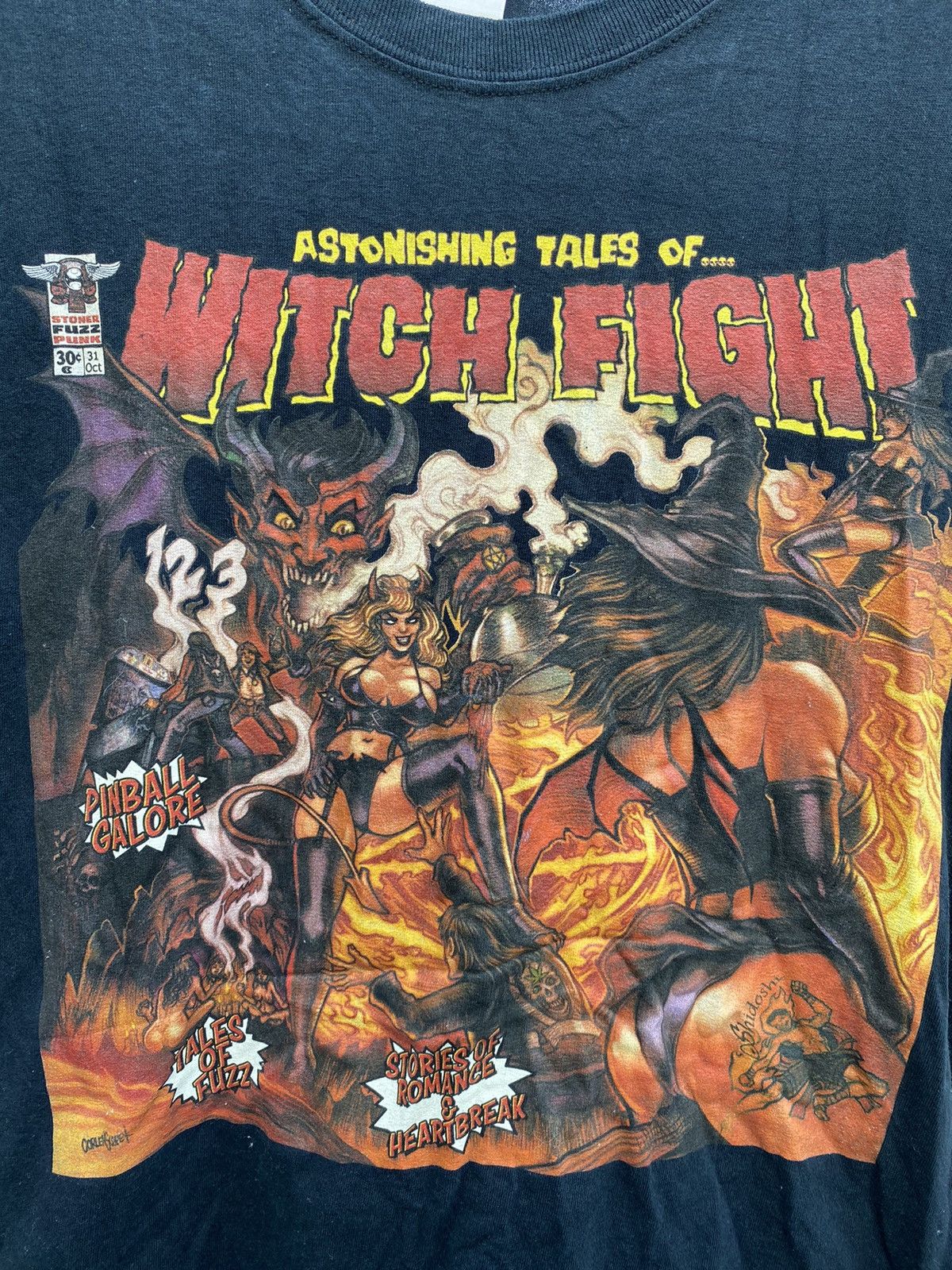 Band Tees × Vintage Astonishing Tales of WITCH FIGHT Limited Edition Tee Size US L / EU 52-54 / 3 - 2 Thumbnail