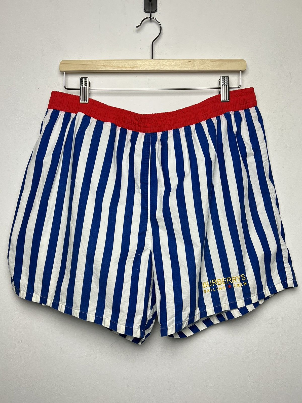 image of Archival Clothing x Burberry Sail Shorts L Archive, Men's (Size 33)