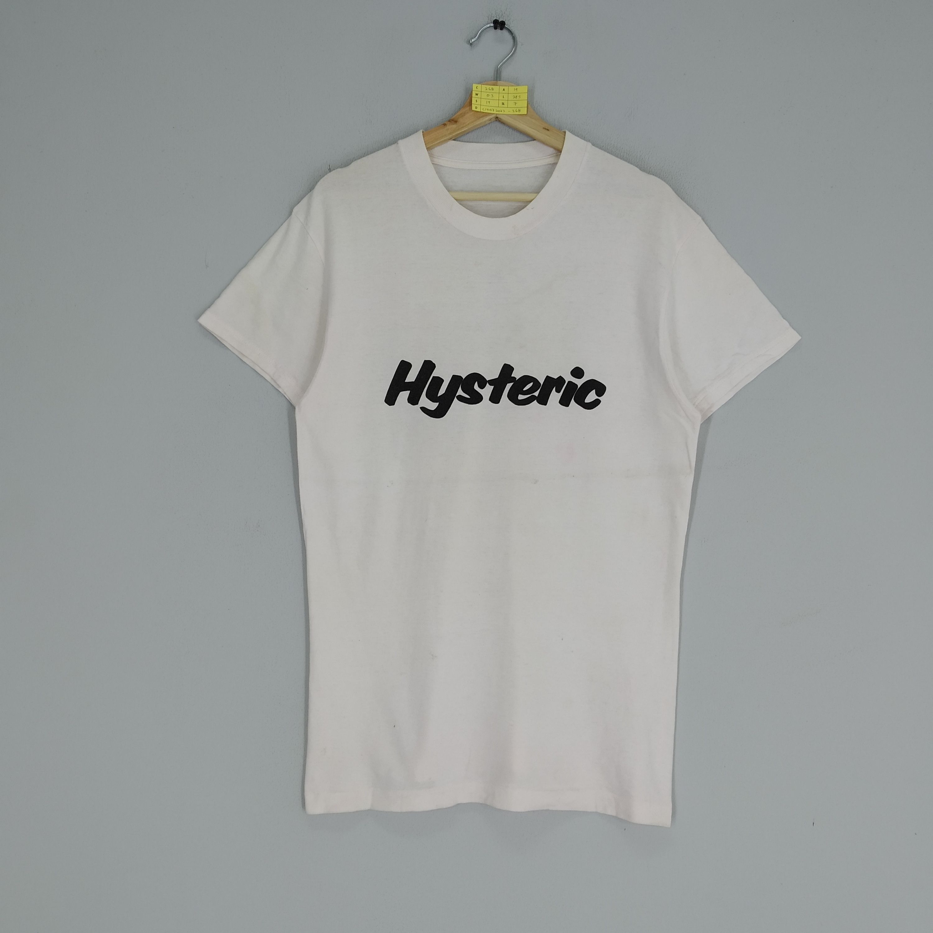 Hysteric Glamour Vintage Hysteric Glamour Japan Backprint T-shirt Size US M / EU 48-50 / 2 - 2 Thumbnail