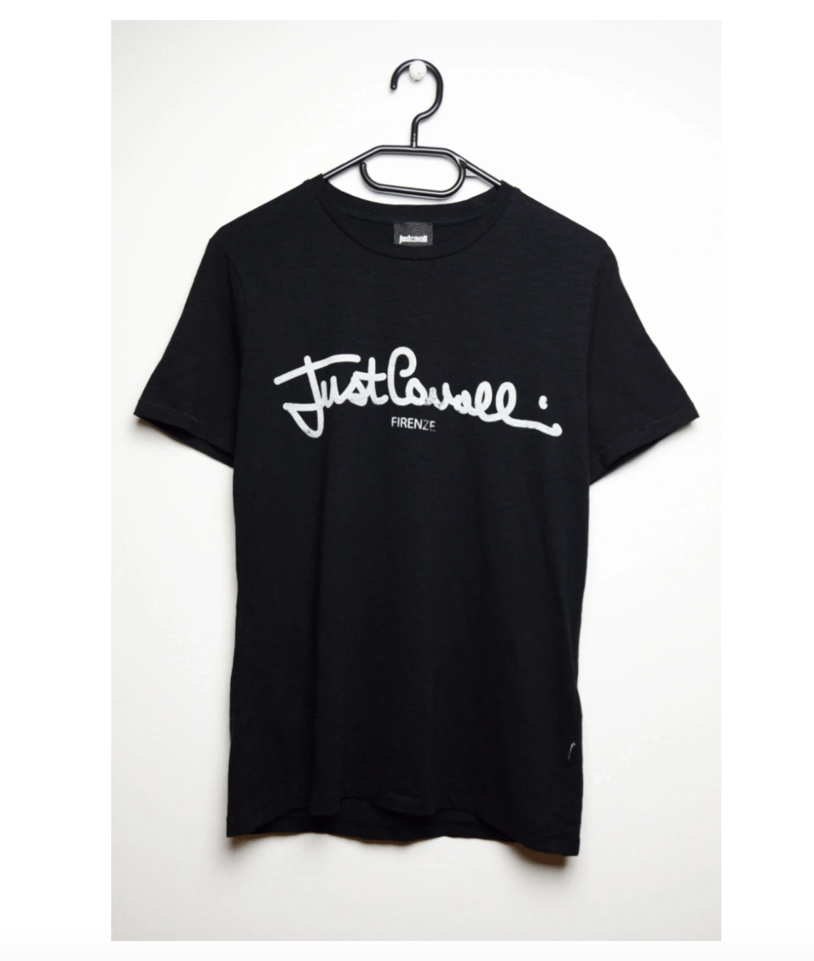 Roberto Cavalli just cavalli spell out tee Size US S / EU 44-46 / 1 - 1 Thumbnail