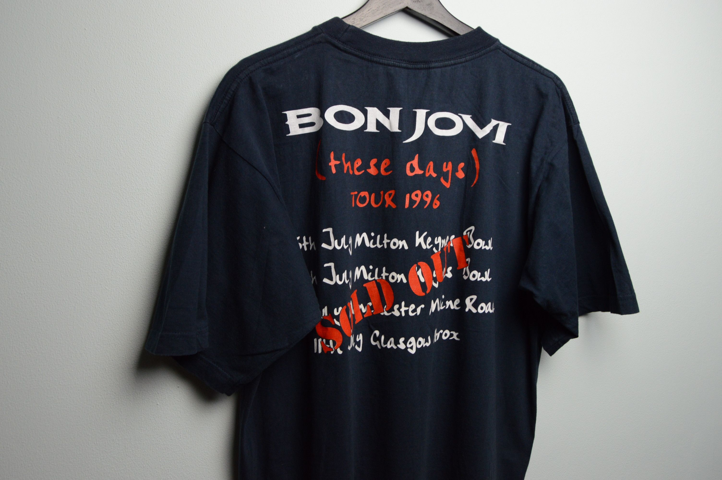 Band Tees Bon Jovi 1996 y2k t shirt Size US XL / EU 56 / 4 - 7 Thumbnail