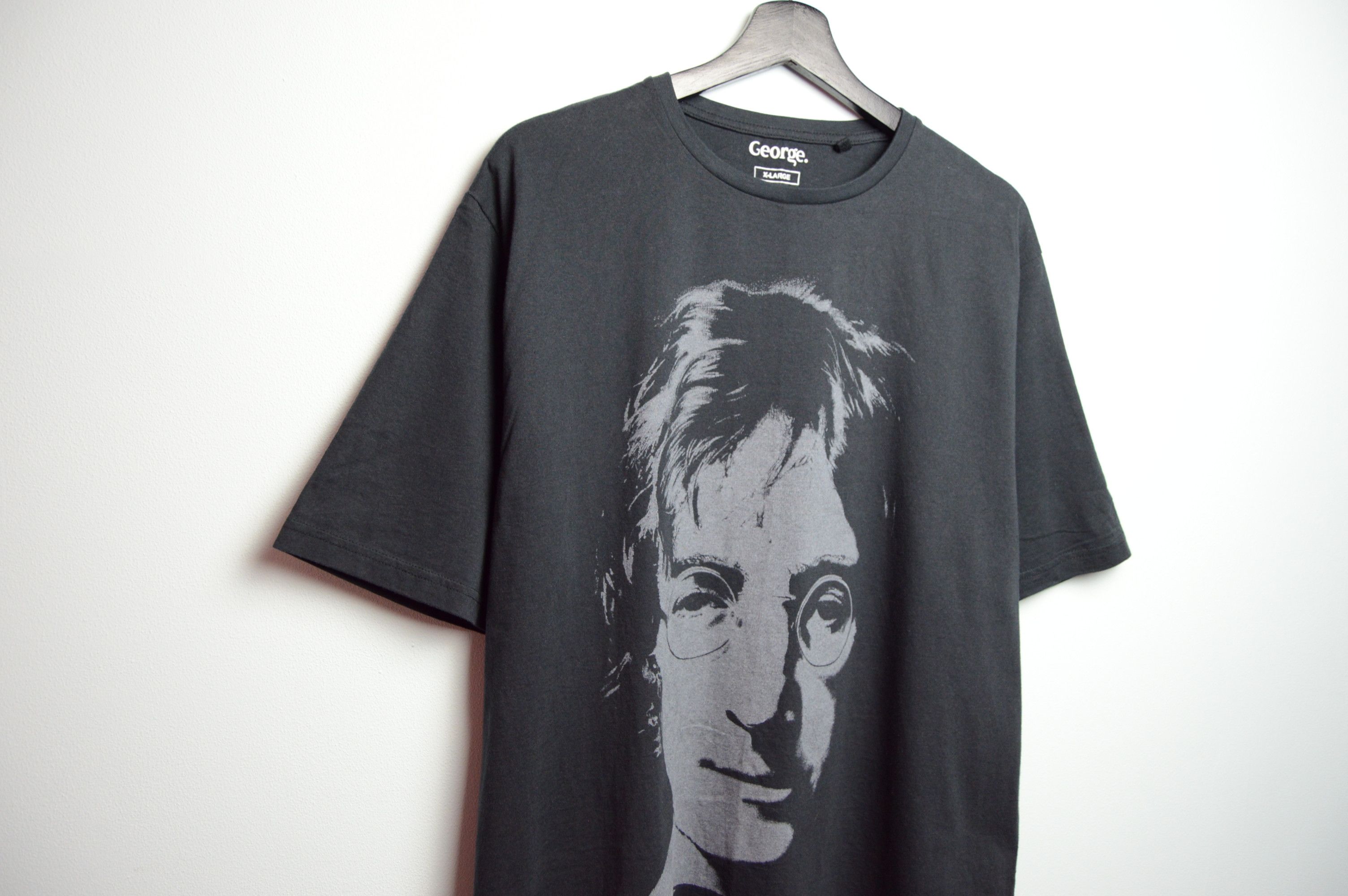 Band Tees lennon beatles t shirt rare vintage Size US XL / EU 56 / 4 - 2 Thumbnail