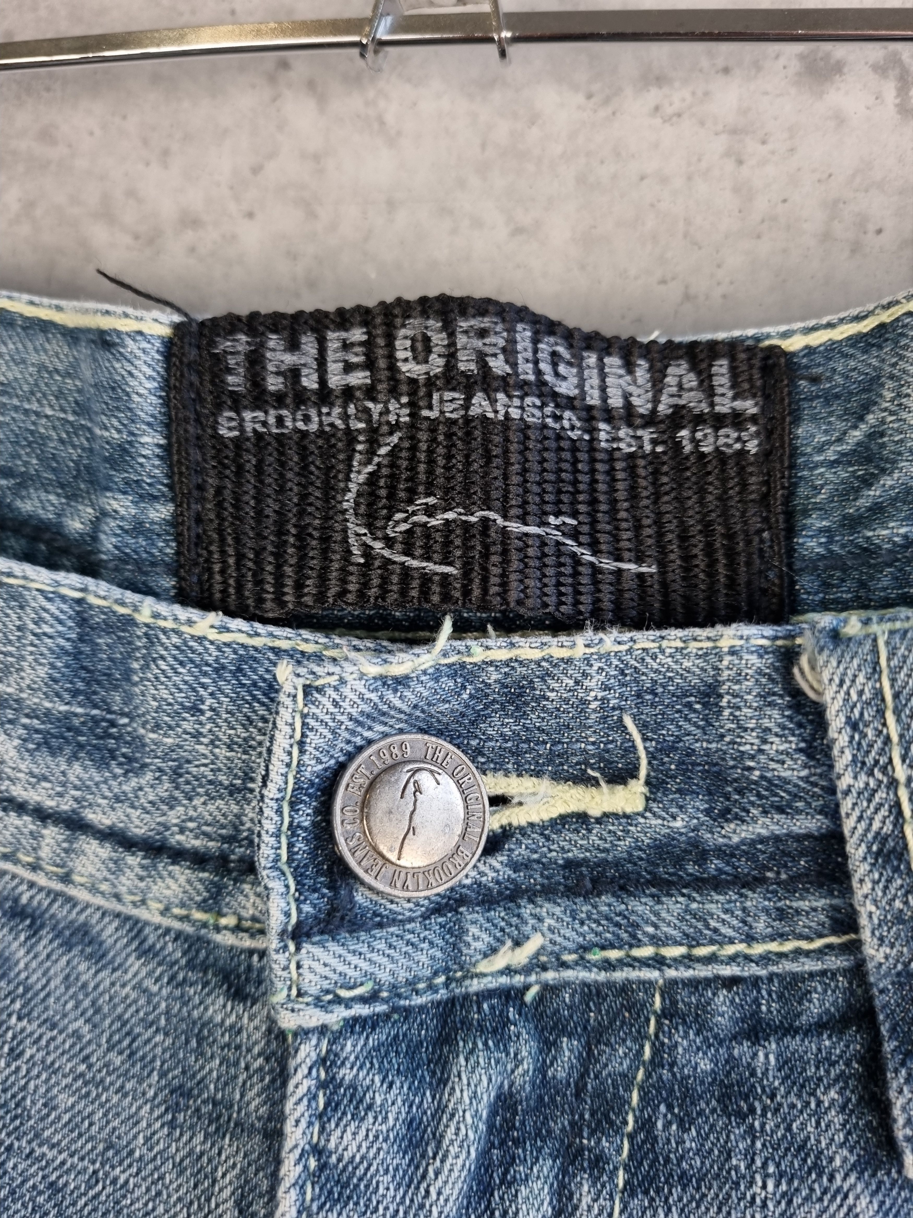 Karl Kani × Rap Tees 90s Baggy KARL KANI Stone Washed Vintage Jeans Size US 32 / EU 48 - 4 Thumbnail
