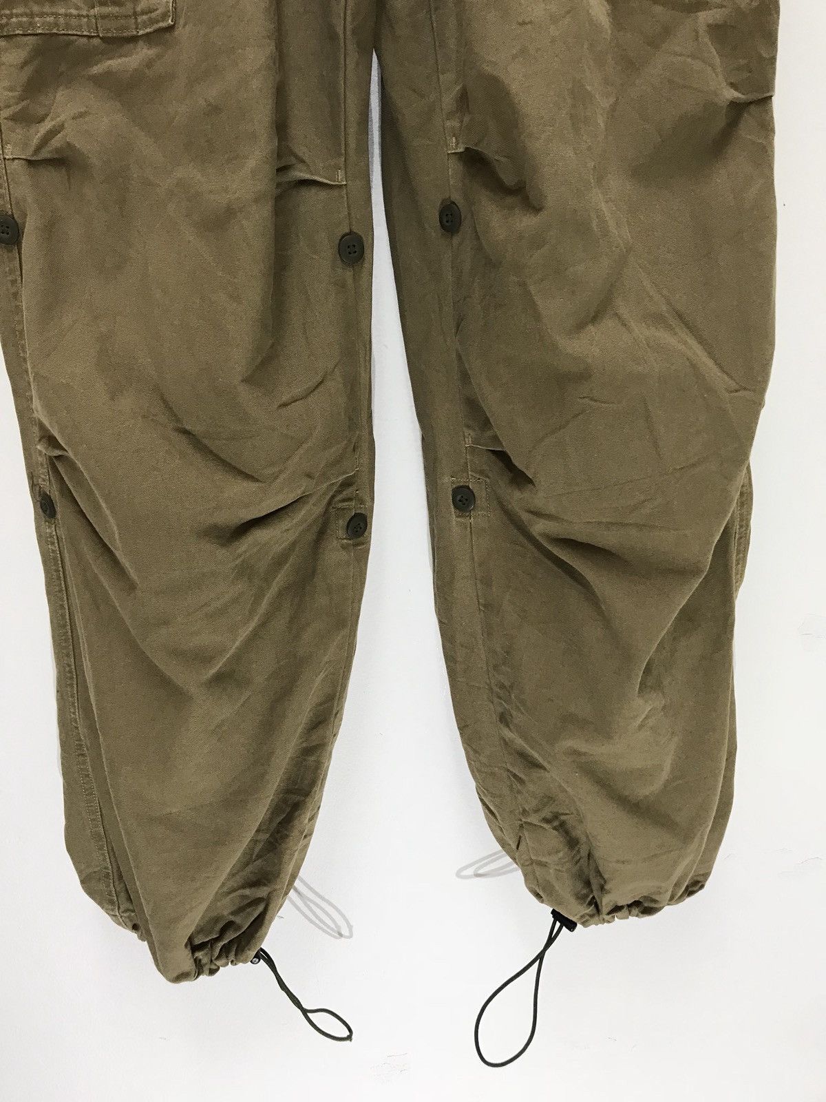 Japanese Brand Sunny Clouds Cargo Pant Baggy Wide Adjustable Waist Size US 28 / EU 44 - 2 Thumbnail