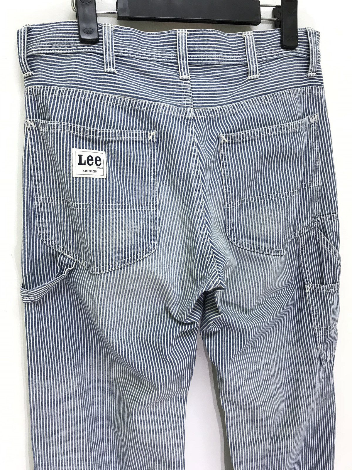 Lee Hickory Workwear Pant Lee Cropped Style Size US 31 - 1 Thumbnail