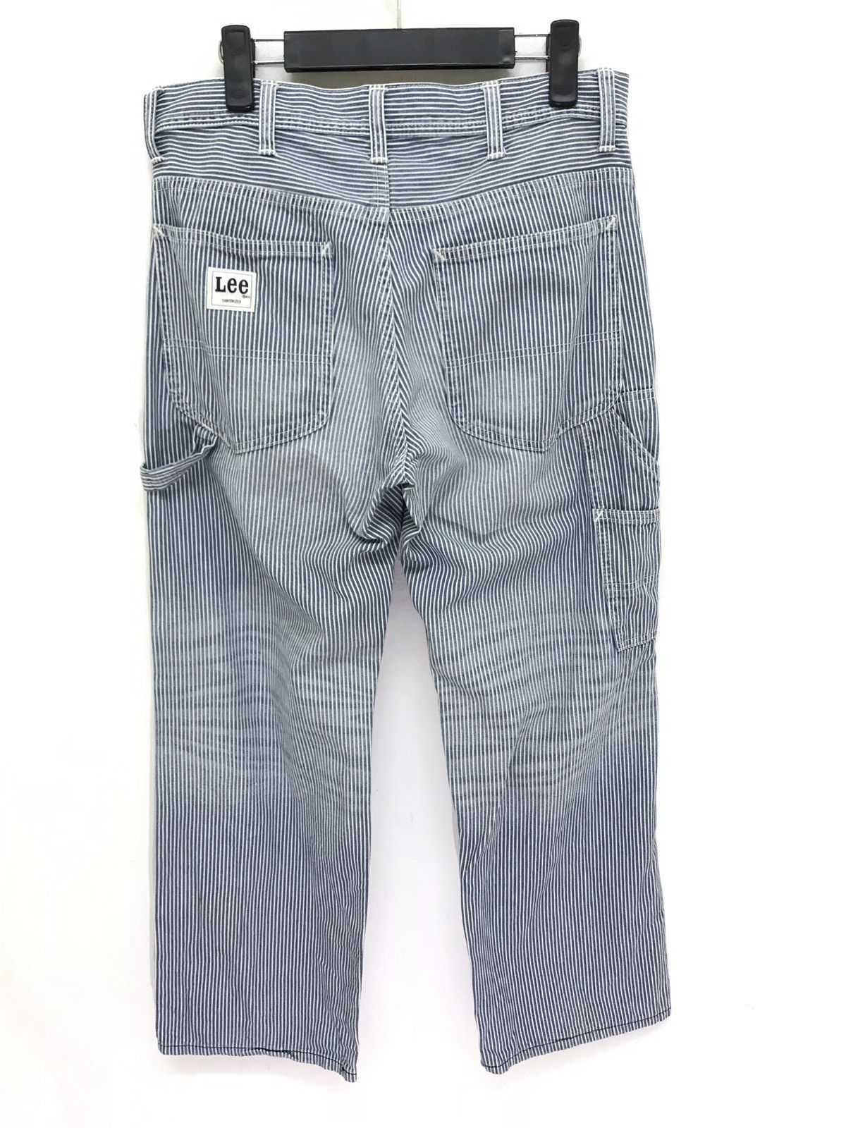 Lee Hickory Workwear Pant Lee Cropped Style Size US 31 - 2 Thumbnail