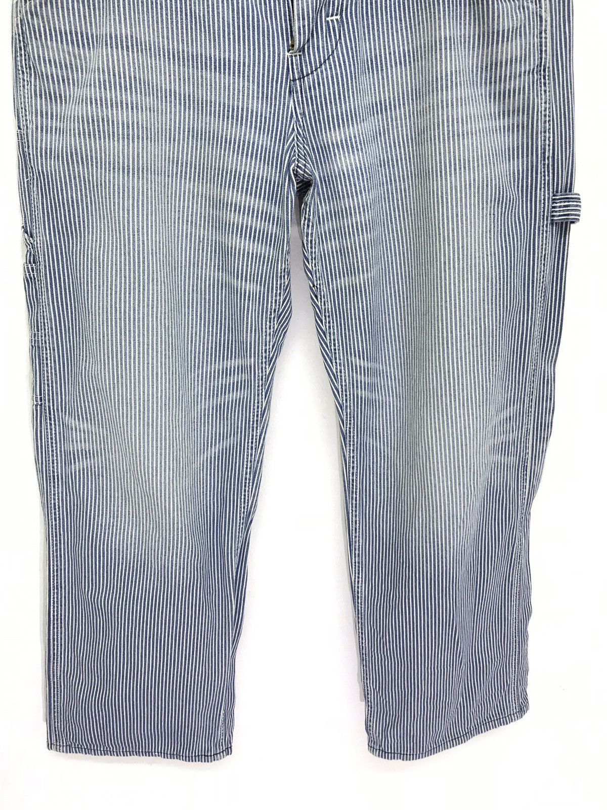 Lee Hickory Workwear Pant Lee Cropped Style Size US 31 - 4 Thumbnail