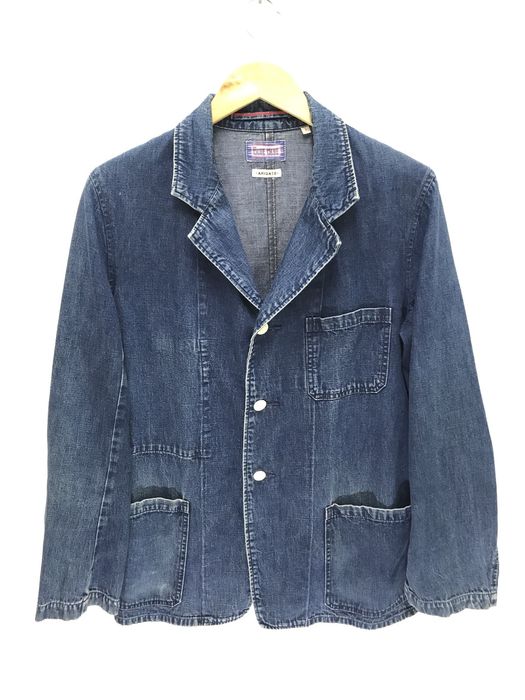 Blue Blue Japan Arigato Blue Blue Japan Denim Jacket Workwear Indigo ...