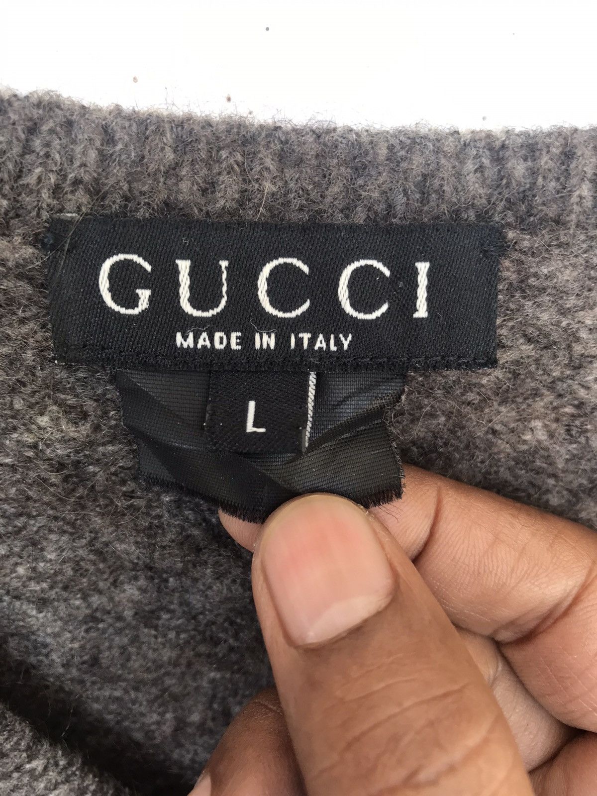 Gucci 🔥FinalDrop💥 Gucci Jumper Wool Knit Shirt Size US L / EU 52-54 / 3 - 6 Thumbnail