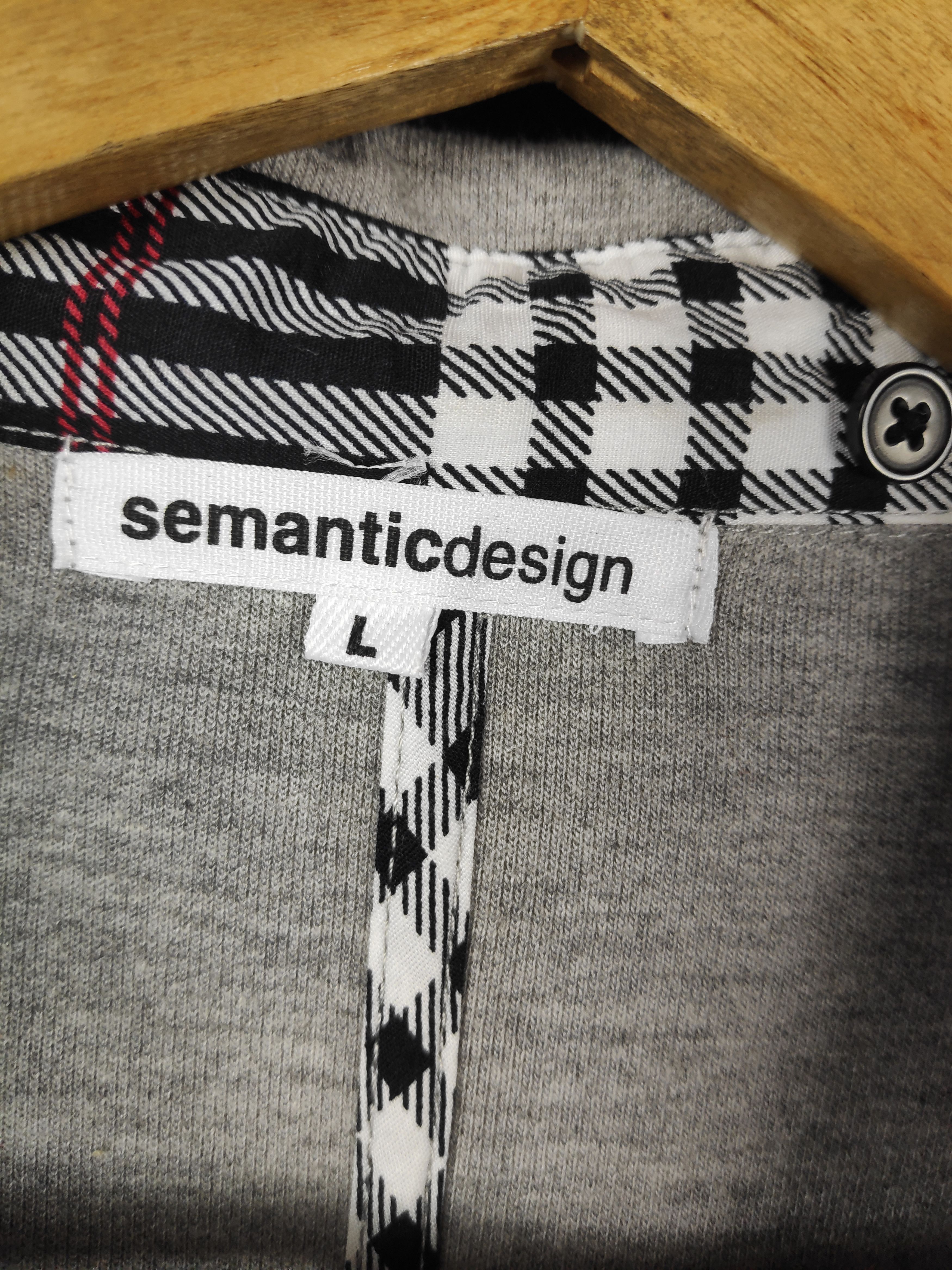 Japanese Brand 🔥Best Offer🔥Vintage Semantic Design Double Breast Jacket Size US M / EU 48-50 / 2 - 5 Thumbnail
