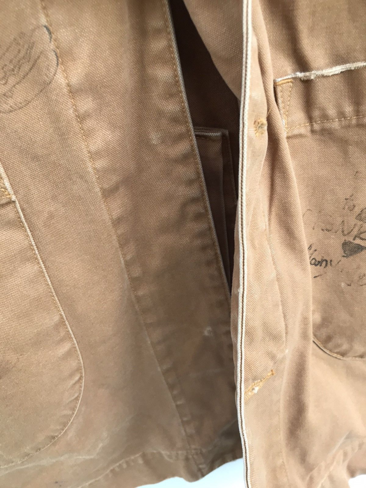 Gypsy × Japanese Brand Japanese Workers Brand Gypsy & Son Chore Duck Cotton Jacket Size US S / EU 44-46 / 1 - 15 Thumbnail