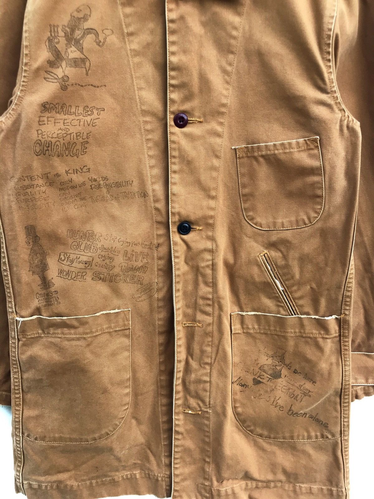 Gypsy × Japanese Brand Japanese Workers Brand Gypsy & Son Chore Duck Cotton Jacket Size US S / EU 44-46 / 1 - 4 Thumbnail