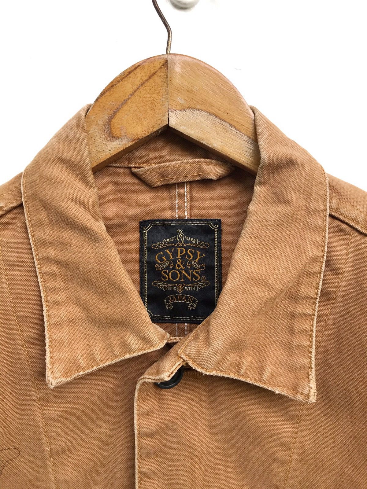 Gypsy × Japanese Brand Japanese Workers Brand Gypsy & Son Chore Duck Cotton Jacket Size US S / EU 44-46 / 1 - 11 Thumbnail