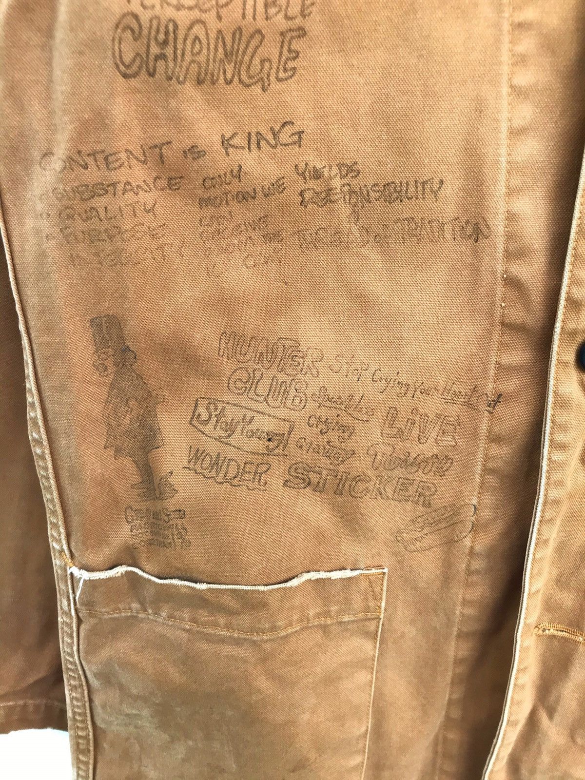 Gypsy × Japanese Brand Japanese Workers Brand Gypsy & Son Chore Duck Cotton Jacket Size US S / EU 44-46 / 1 - 6 Thumbnail