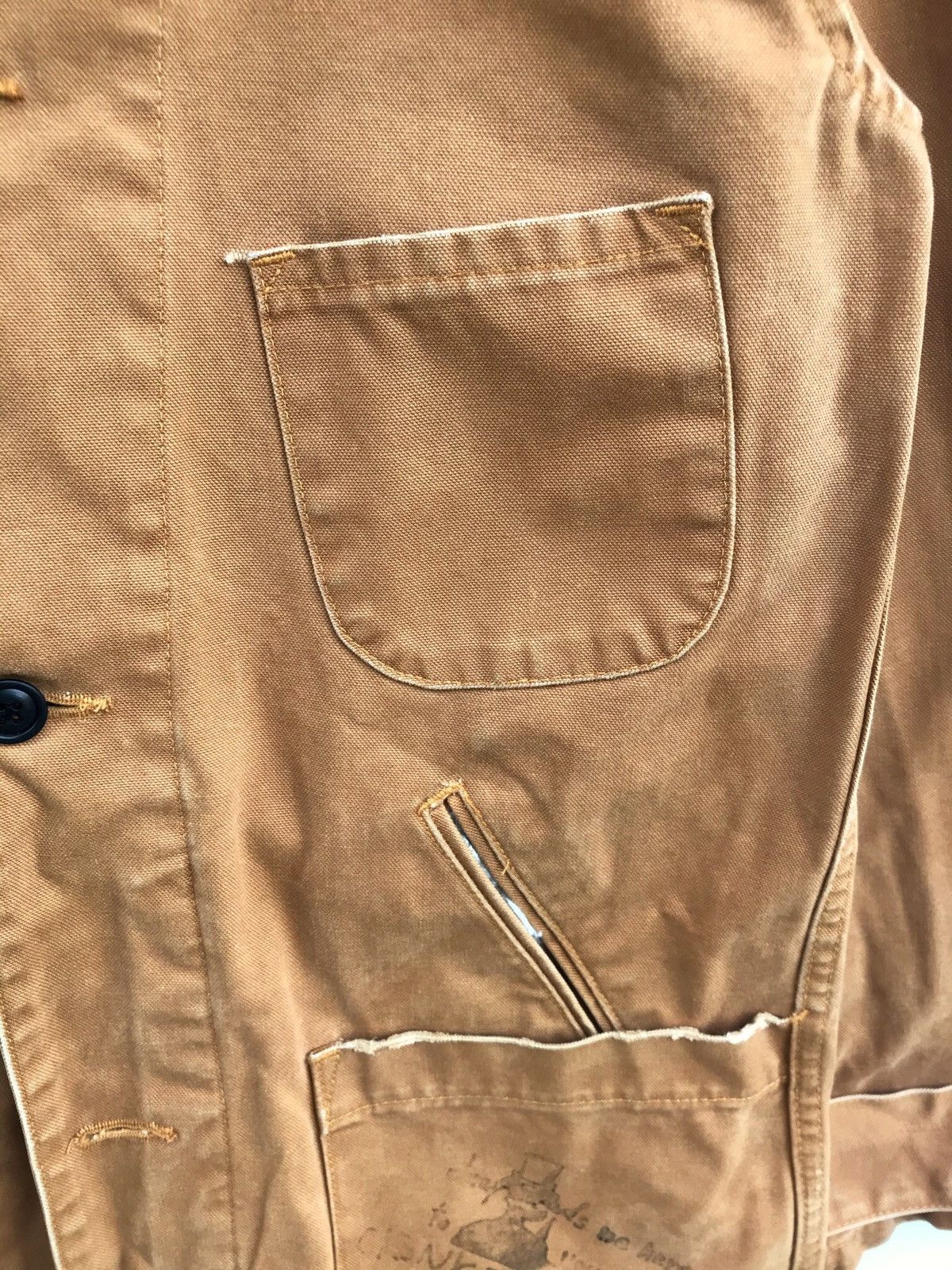 Gypsy × Japanese Brand Japanese Workers Brand Gypsy & Son Chore Duck Cotton Jacket Size US S / EU 44-46 / 1 - 9 Thumbnail