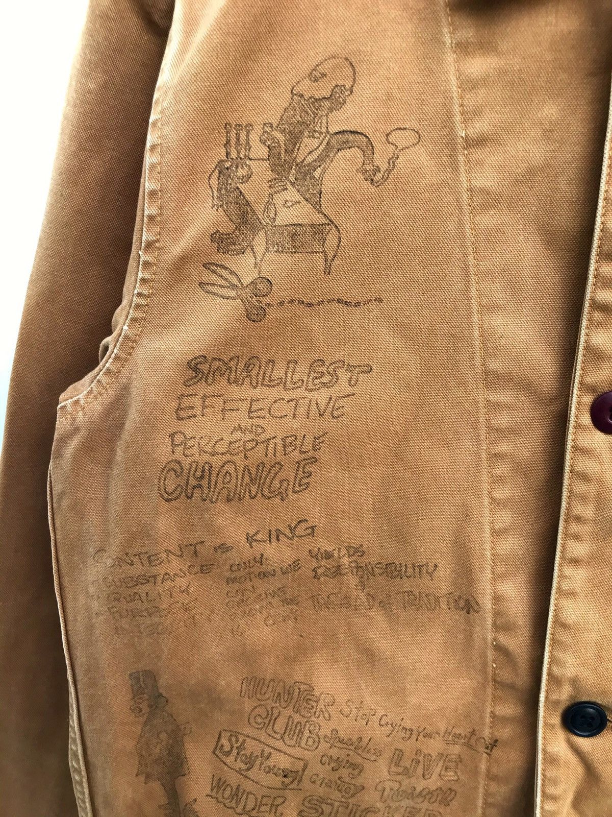 Gypsy × Japanese Brand Japanese Workers Brand Gypsy & Son Chore Duck Cotton Jacket Size US S / EU 44-46 / 1 - 5 Thumbnail
