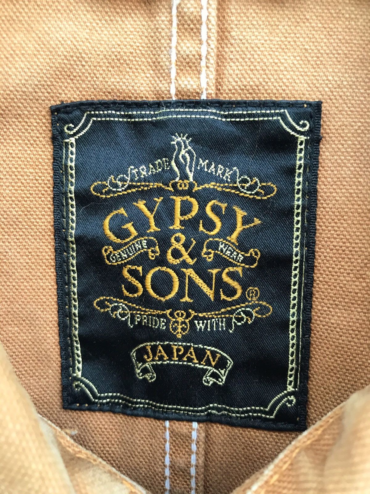 Gypsy × Japanese Brand Japanese Workers Brand Gypsy & Son Chore Duck Cotton Jacket Size US S / EU 44-46 / 1 - 13 Thumbnail