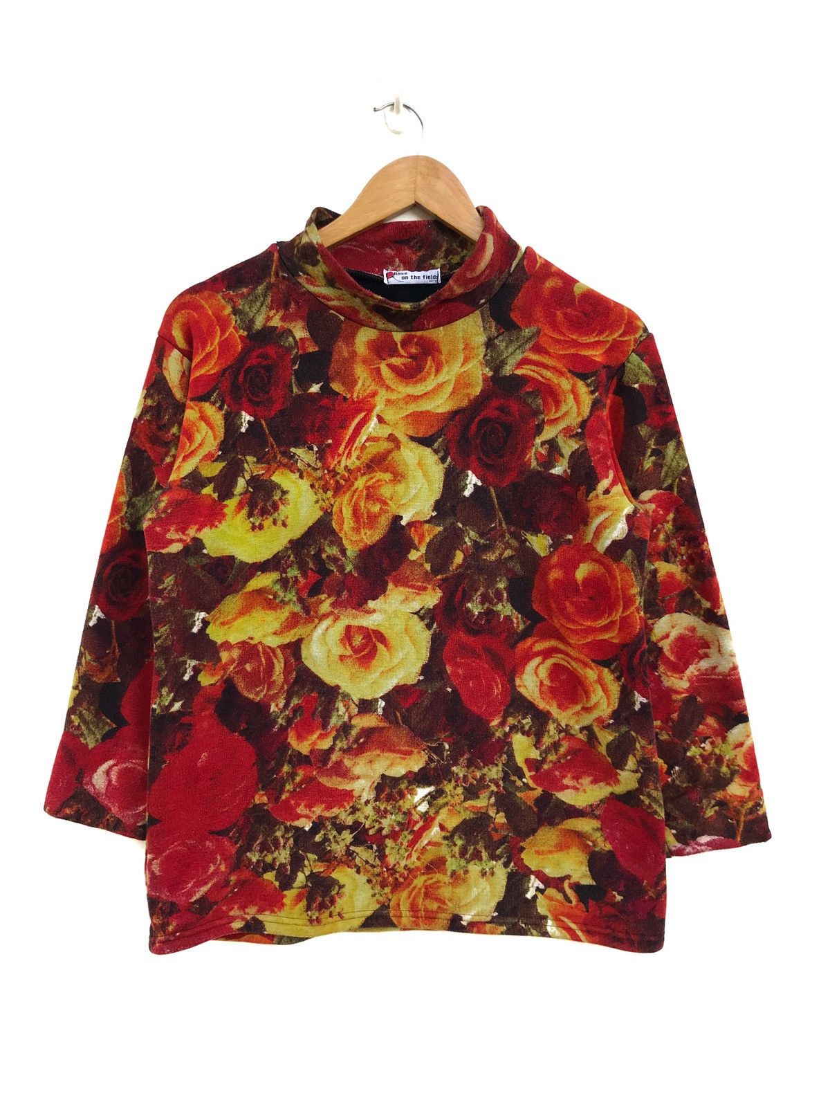 Japanese Brand Japanese Brand Rose on The Field Jean Paul Gaultier Style Size US S / EU 44-46 / 1 - 1 Thumbnail