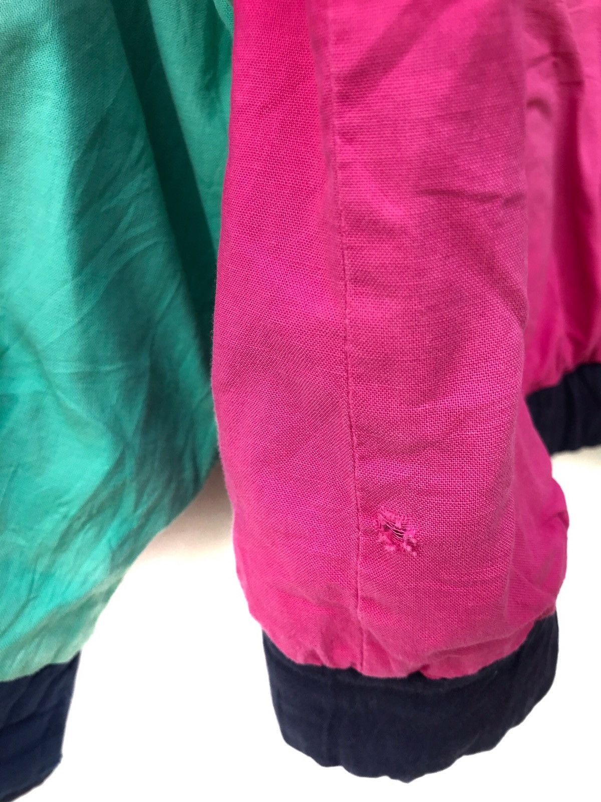 Kansai Yamamoto × Vintage Vintage 70s Kansai Sport Multicolour Button Bomber Jacket Size US M / EU 48-50 / 2 - 10 Thumbnail