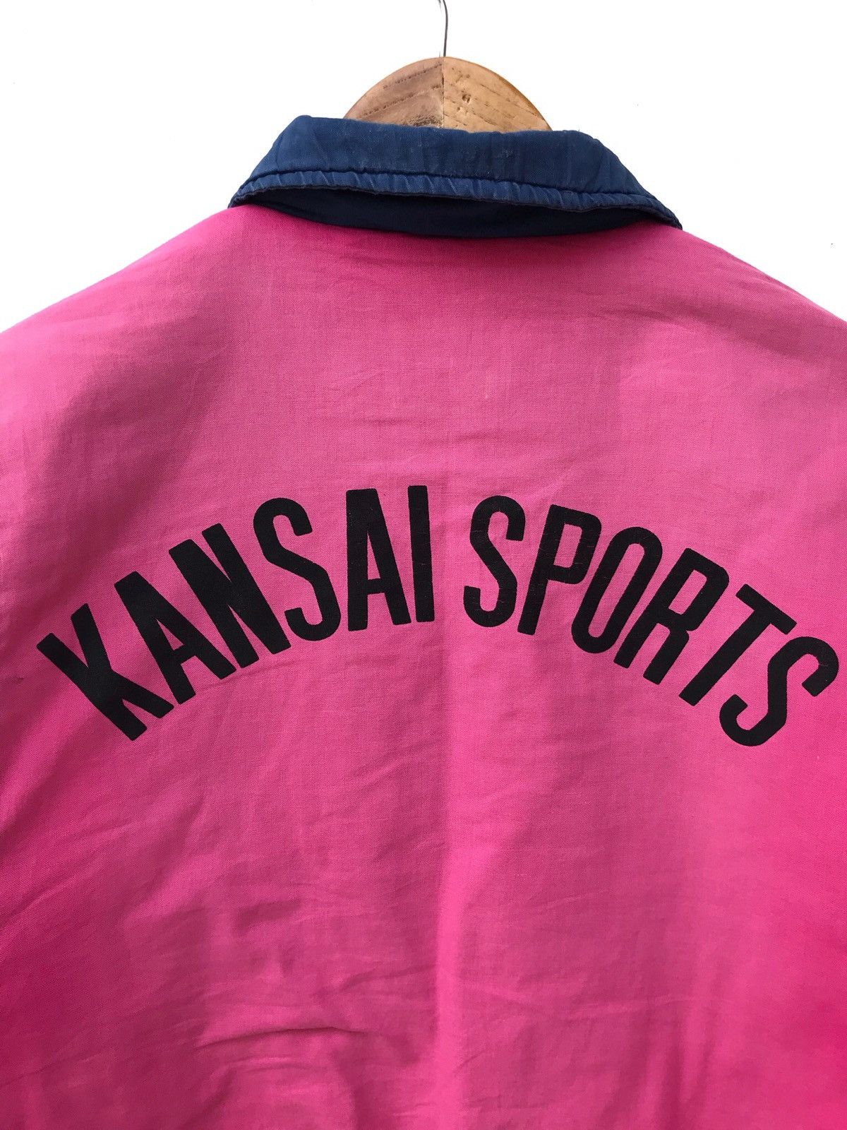 Kansai Yamamoto × Vintage Vintage 70s Kansai Sport Multicolour Button Bomber Jacket Size US M / EU 48-50 / 2 - 3 Thumbnail