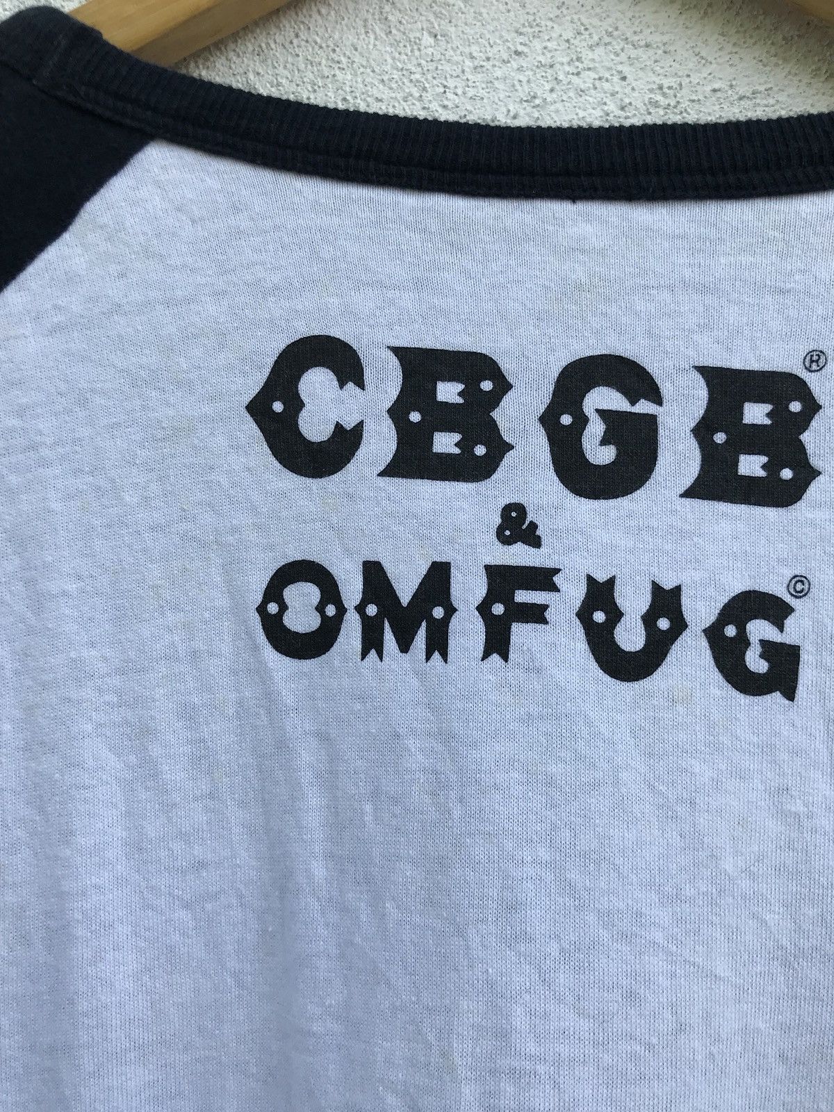 Band Tees CBGB OMFUG Reversible Crewneck Sweatshirt Big Logo Size US M / EU 48-50 / 2 - 16 Thumbnail
