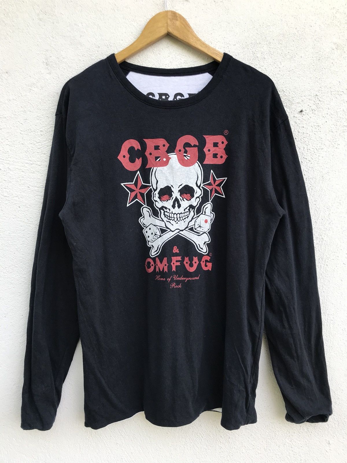 Band Tees CBGB OMFUG Reversible Crewneck Sweatshirt Big Logo Size US M / EU 48-50 / 2 - 2 Thumbnail