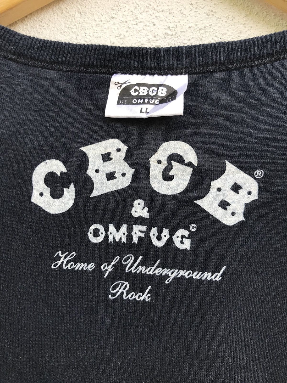 Band Tees CBGB OMFUG Reversible Crewneck Sweatshirt Big Logo Size US M / EU 48-50 / 2 - 8 Thumbnail