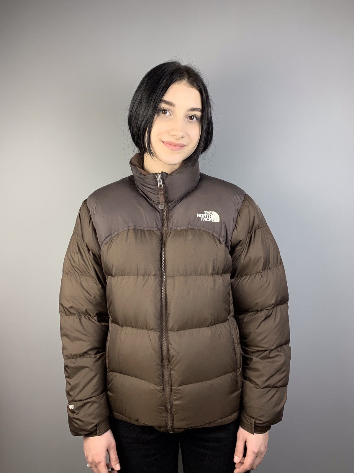 The North Face × Vintage The North Face brown down jacket Size US M / EU 48-50 / 2 - 1 Thumbnail