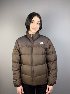 North Face Brown Puffer Jacket