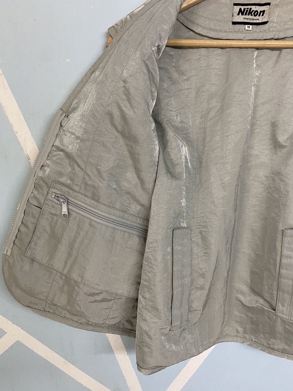 Nikon × Vintage Vintage Nikon Camera Japan Multi Pocket Parachute Cargo Vest Size US M / EU 48-50 / 2 - 14 Thumbnail