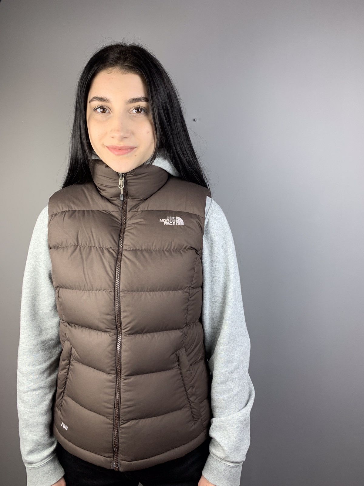The North Face × Vintage The North Face down vest brown Size US S / EU 44-46 / 1 - 5 Thumbnail