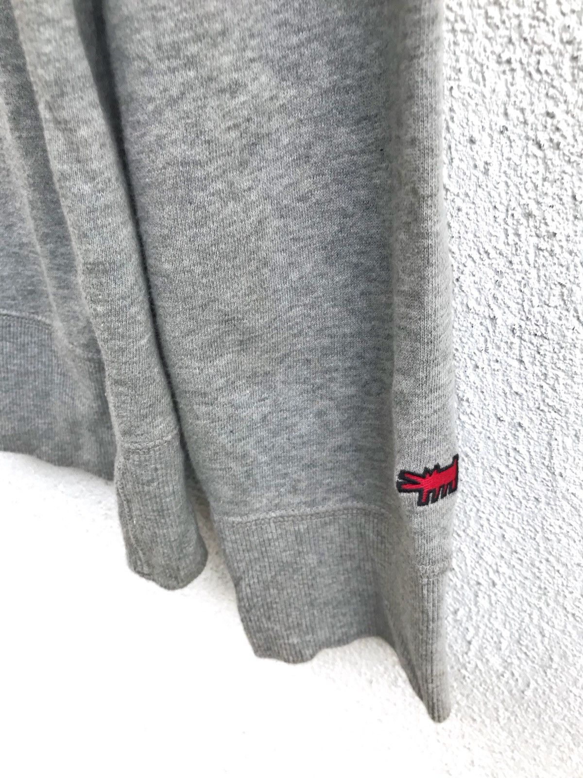 Keith Haring × Uniqlo Keith Haring Big Logo Crewneck Sweatshirt Size US L / EU 52-54 / 3 - 4 Thumbnail