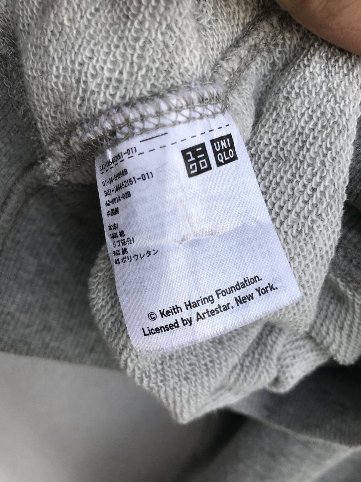 Keith Haring × Uniqlo Keith Haring Big Logo Crewneck Sweatshirt Size US L / EU 52-54 / 3 - 7 Thumbnail