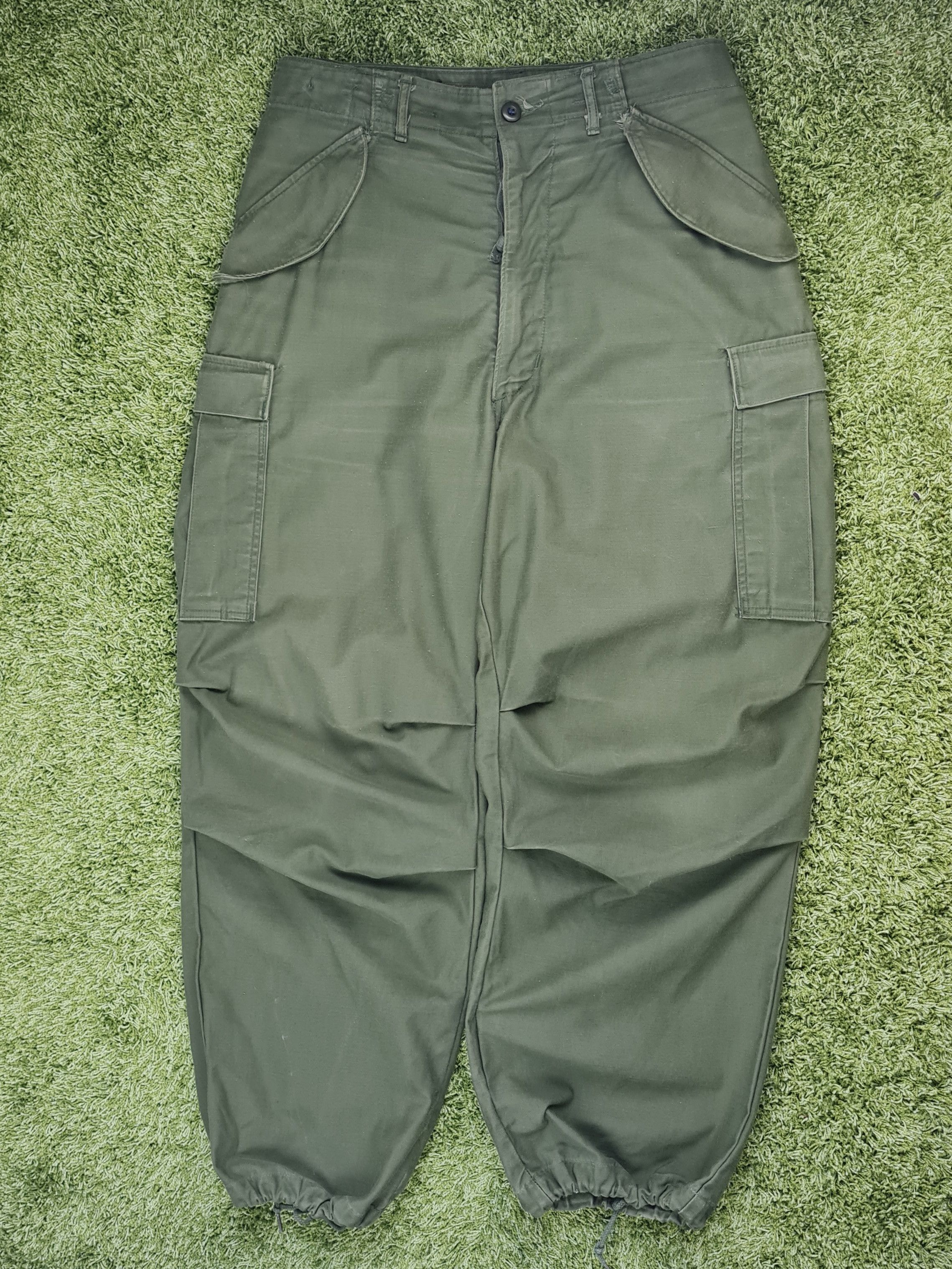 70s WINFIELD M-65 カーゴパンツ (M-R) M-65 フィールドパンツ MR 実寸W35.5 L30 初期型 アルミジップ