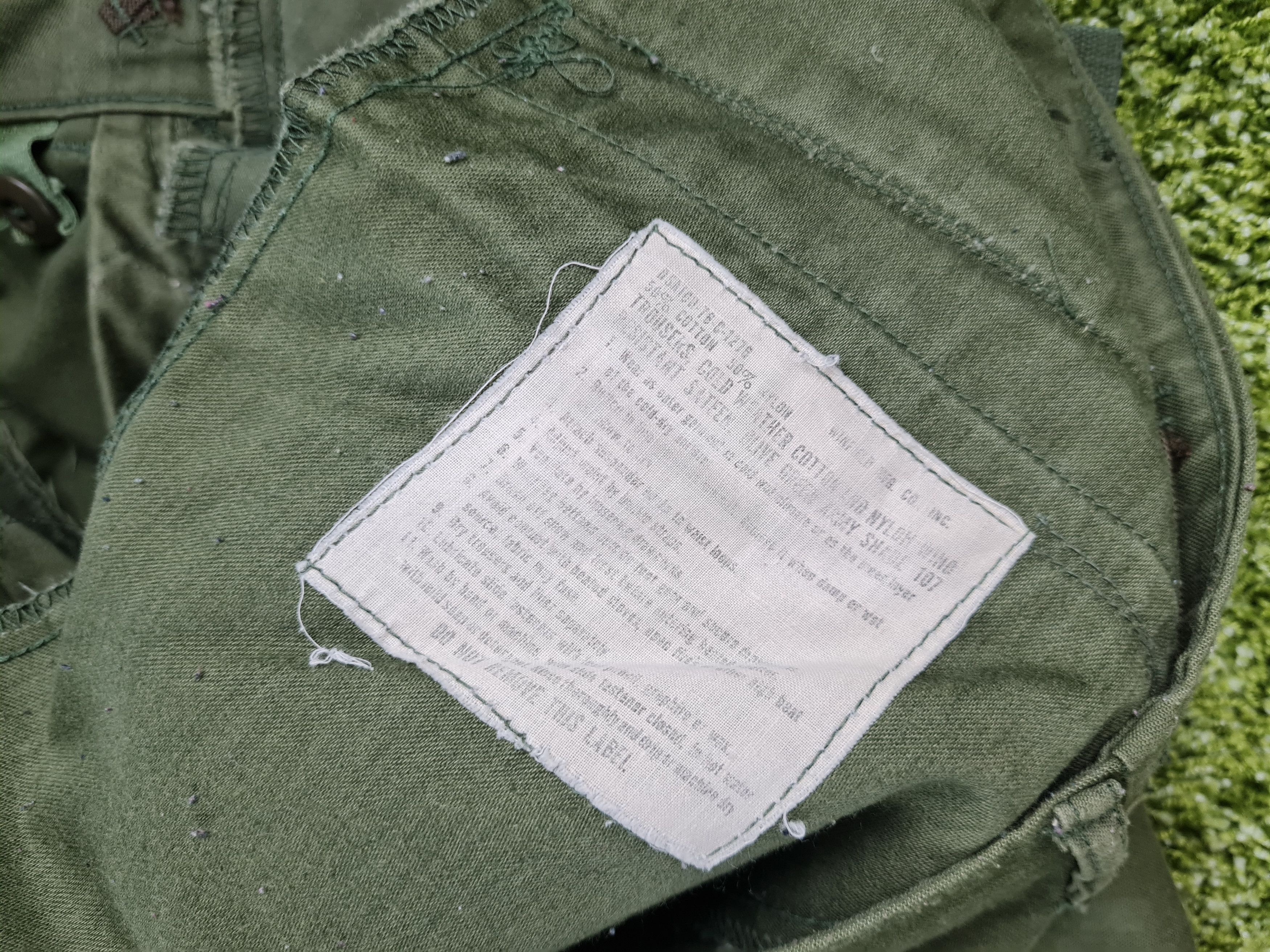 Military × Vintage Vintage 70s Winfield M65 Field pants parachute 