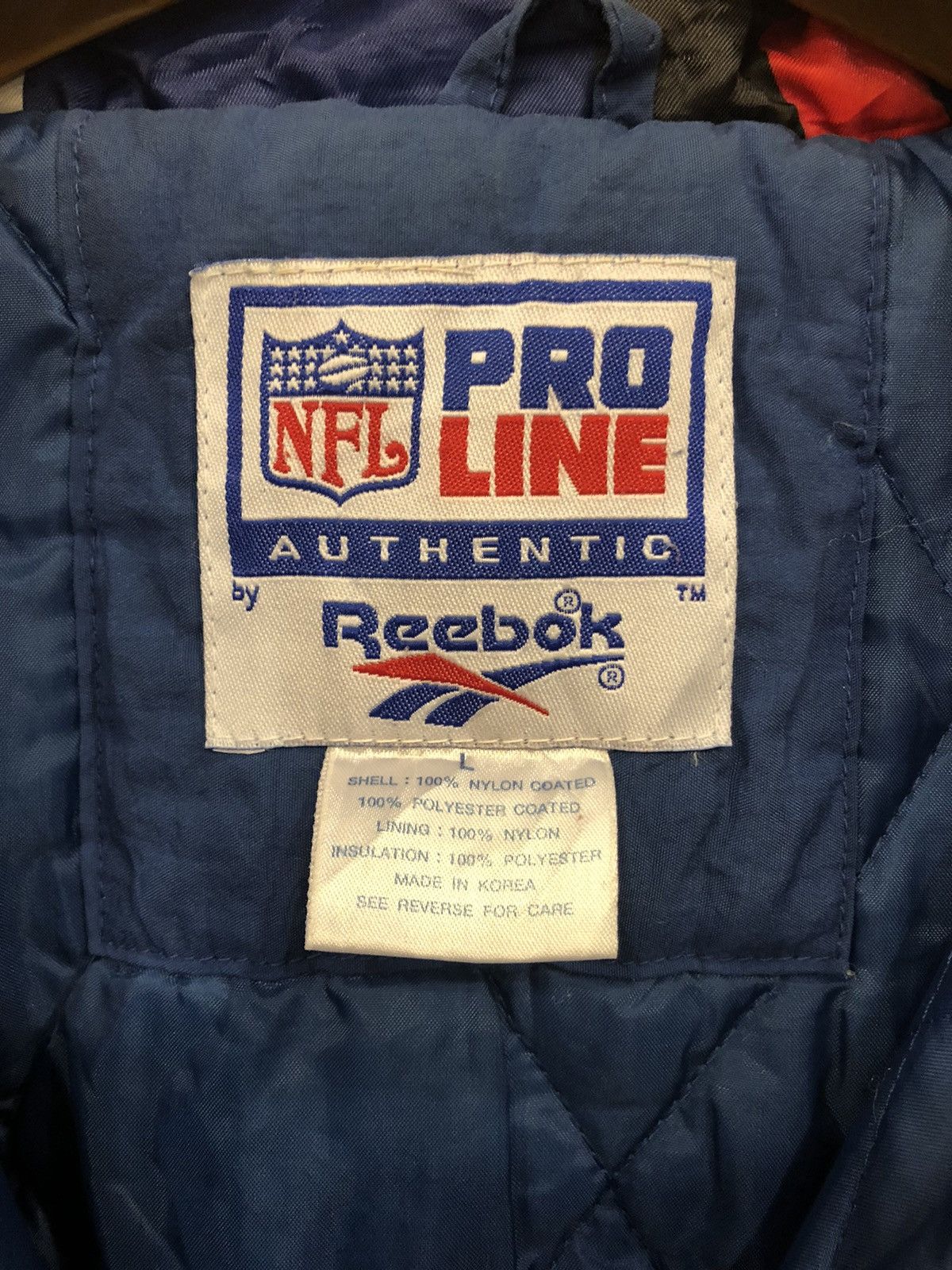 Designer × Reebok Reebok The Patriots NFL Jacket Size US XXL / EU 58 / 5 - 5 Thumbnail