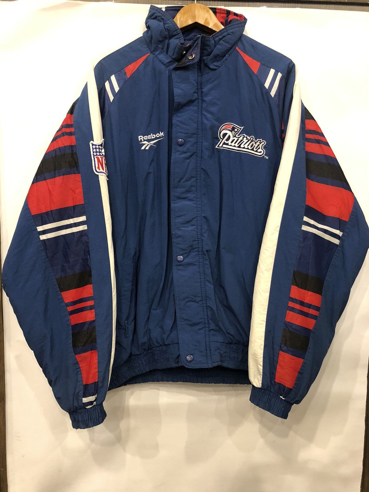Designer × Reebok Reebok The Patriots NFL Jacket Size US XXL / EU 58 / 5 - 1 Thumbnail