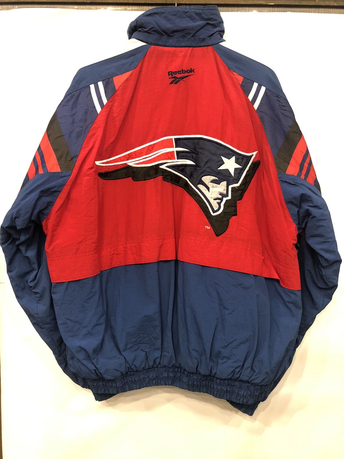 Designer × Reebok Reebok The Patriots NFL Jacket Size US XXL / EU 58 / 5 - 4 Thumbnail