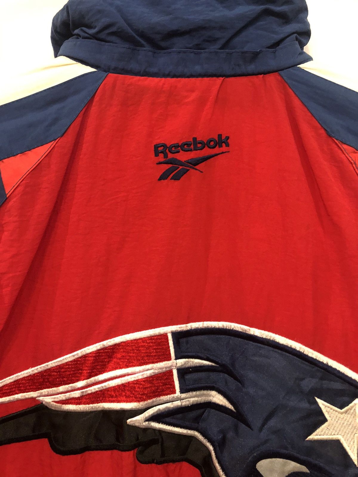Designer × Reebok Reebok The Patriots NFL Jacket Size US XXL / EU 58 / 5 - 7 Thumbnail