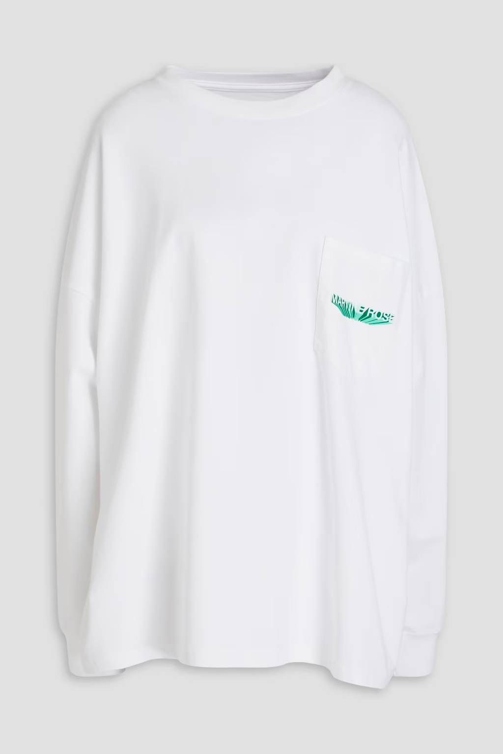 💥MARTINE ROSE OVERSIZED HEAVY JERSEY LS TSHIRT XS