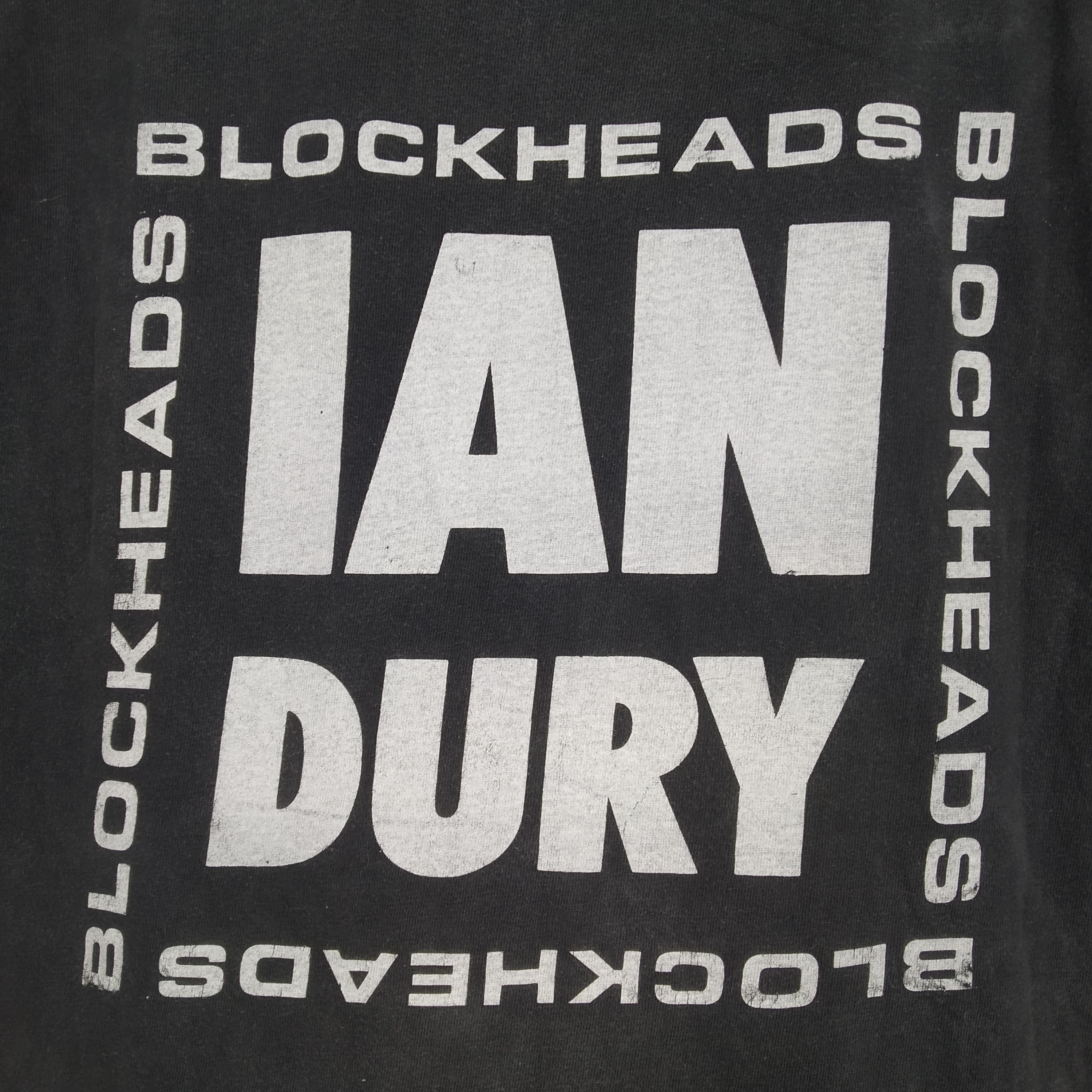 Vintage 90s Ian Dury & The Blockheads English Punk Rock Band